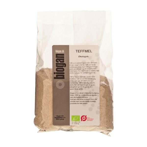 Teffmel Biogan 500 g økologisk